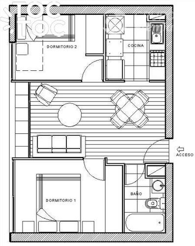 departamento en venta en Estación Central