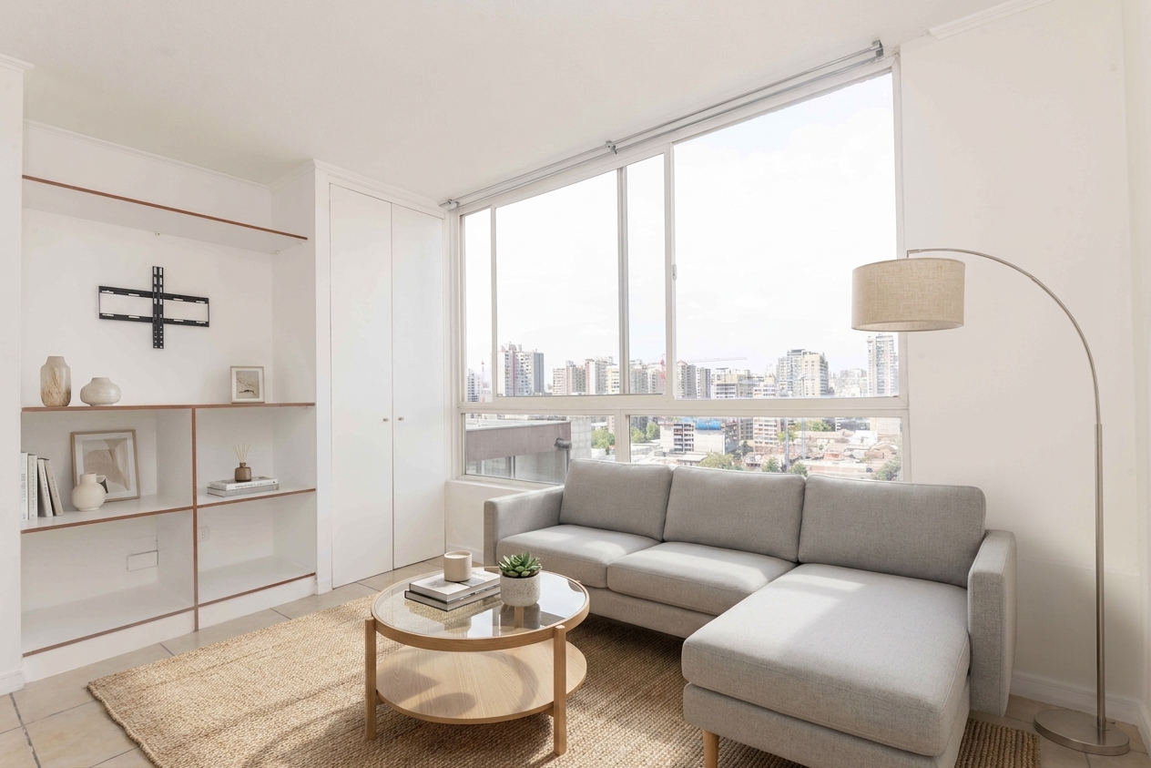 Vista publicada del arriendo en Santiago