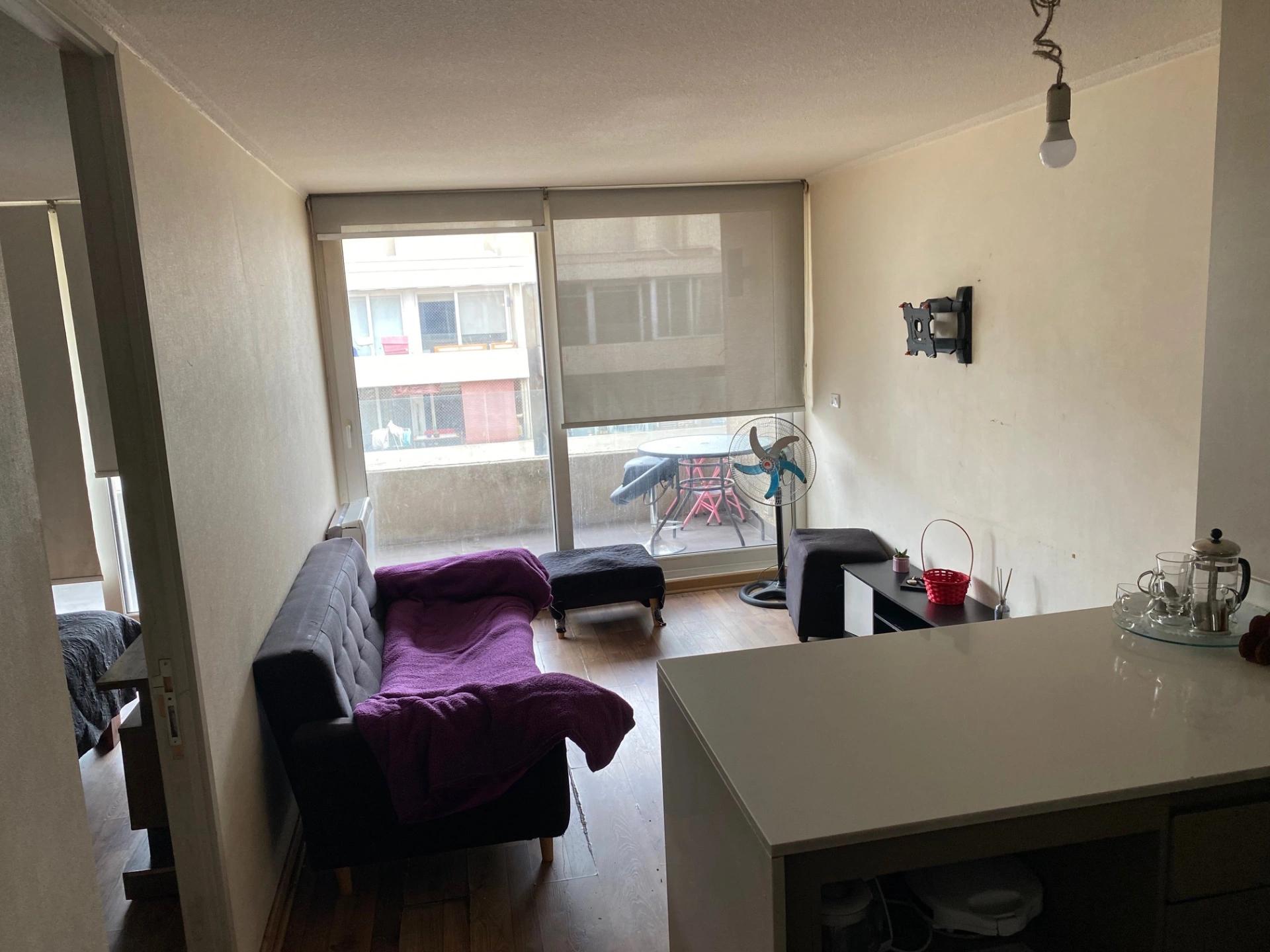 Venta Depto ideal para inversion 46m2 1D 1B - Providencia