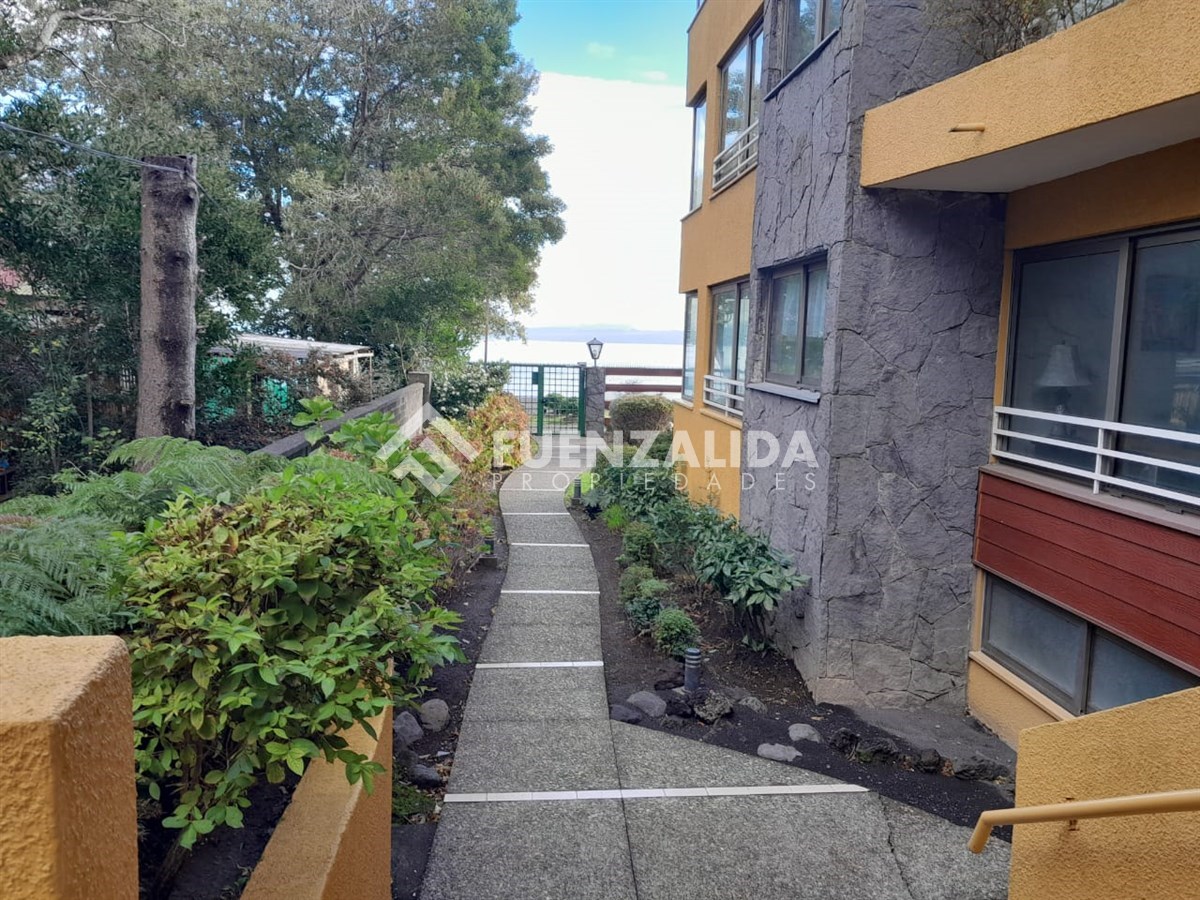 Venta Departamento 2D. Pucón con Acceso Directo Playa