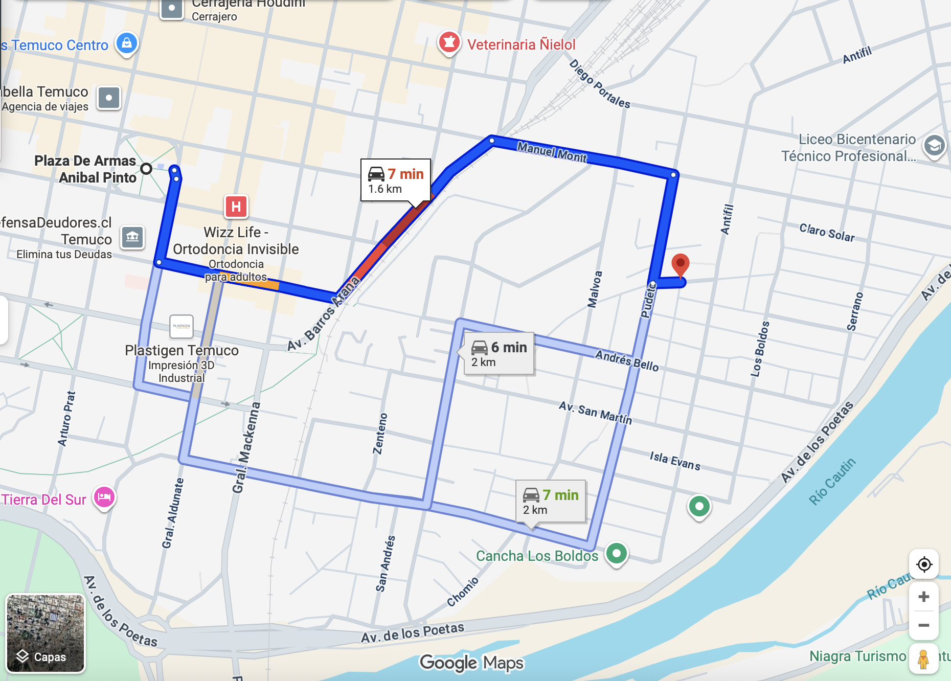 Venta casa sector san Antonio de Temuco a 7 minuto