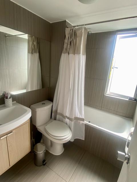 Arriendo AMOBLADO Departamento 2D 2B - Providencia