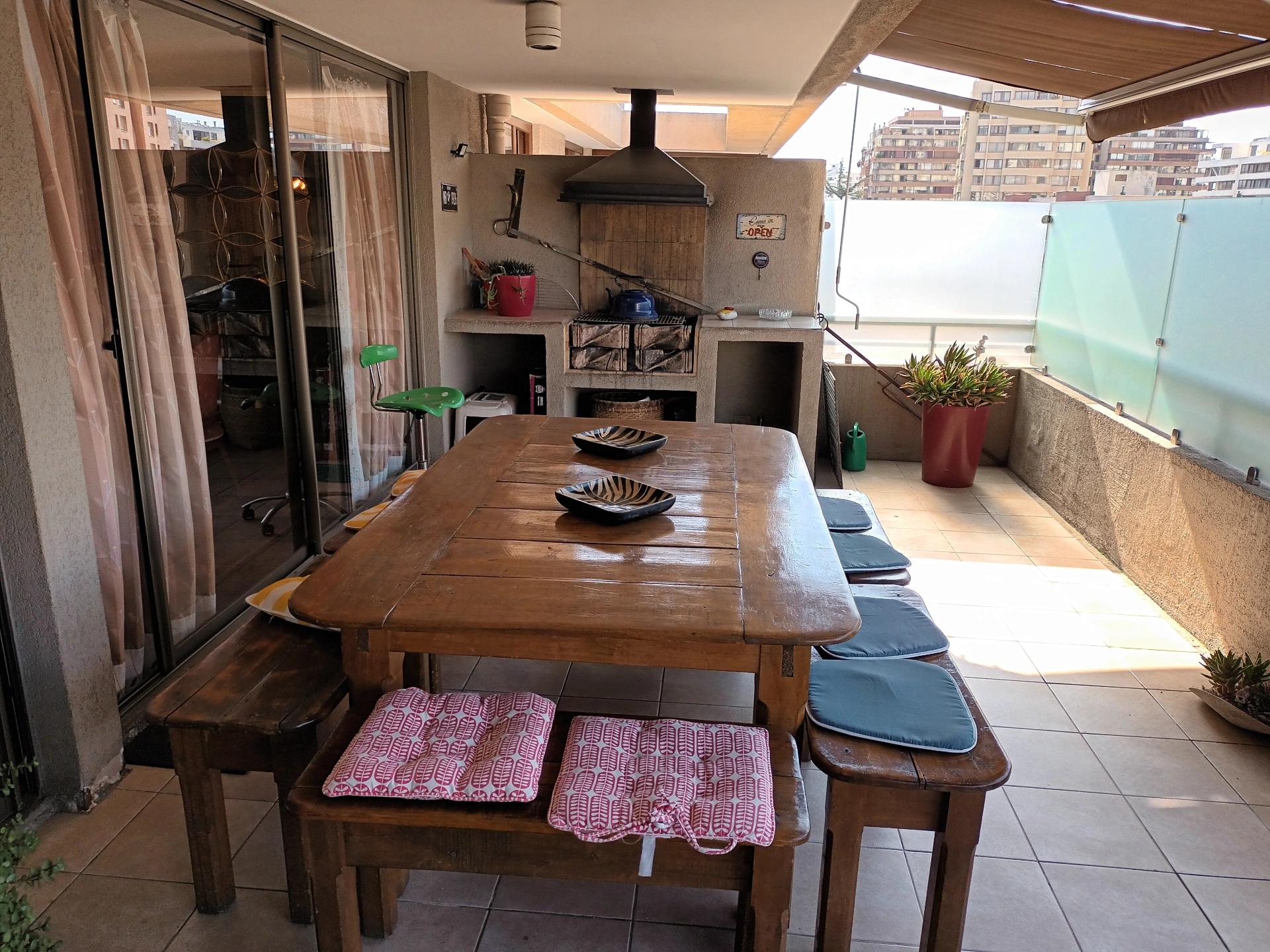 Venta Departamento &Uacute;ltimo piso 3D 3B  + servicio - Las Condes