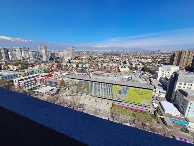 Vista publicada de la propiedad en Estación Central