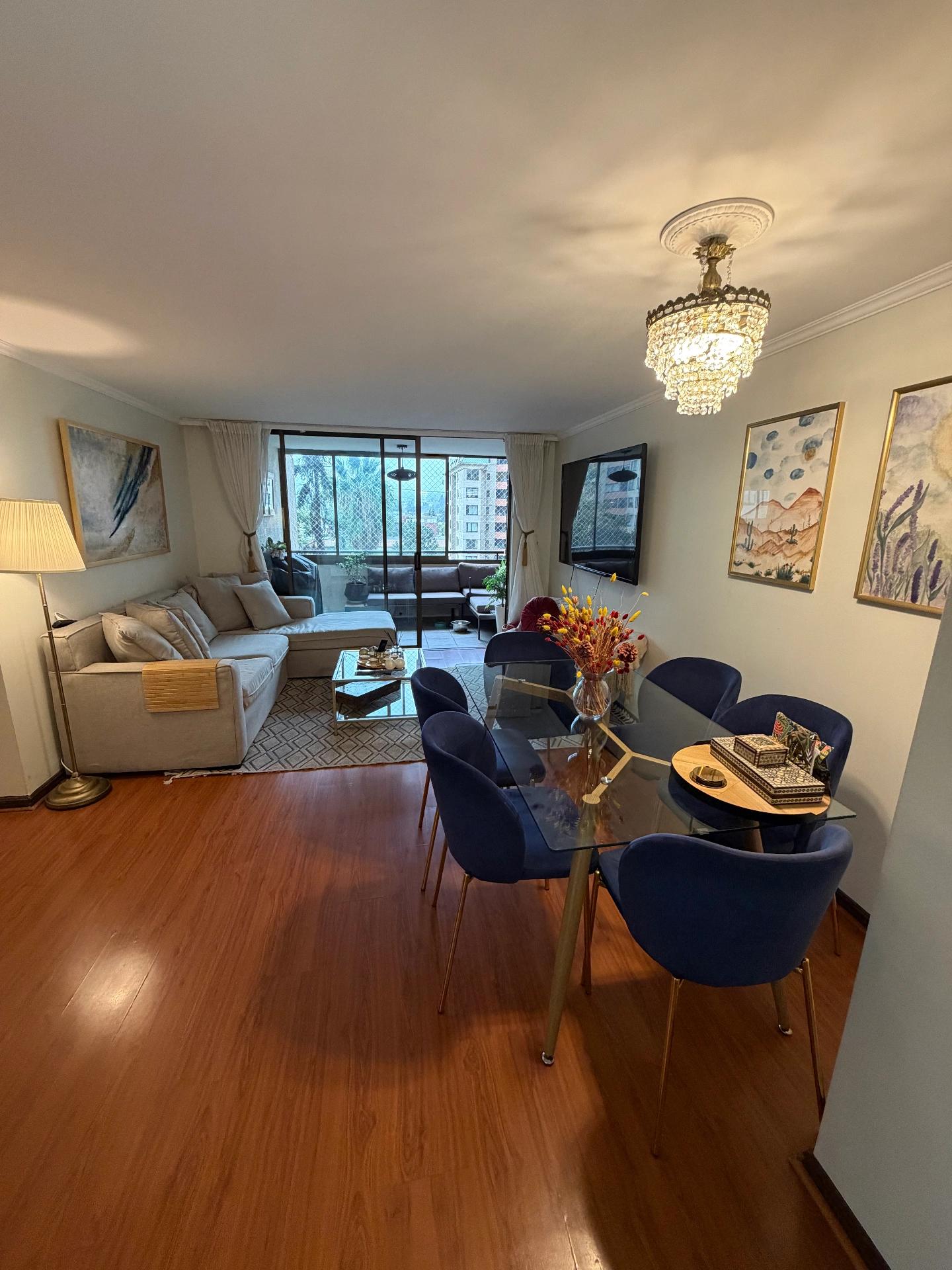 Arriendo Departamento 3D 2B E B - Las Condes