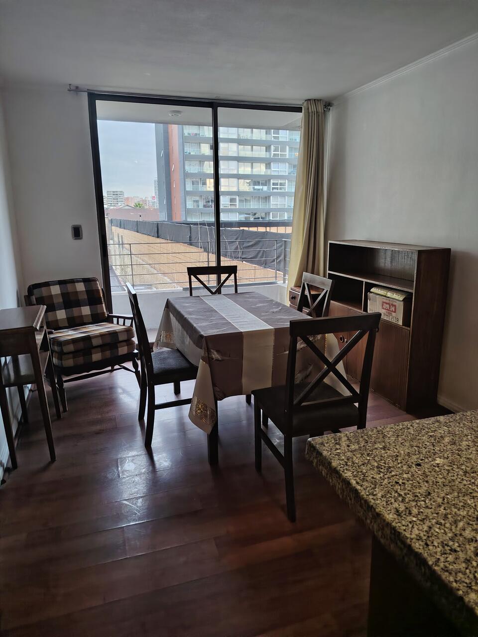 Vista publicada de la propiedad en Ñuñoa