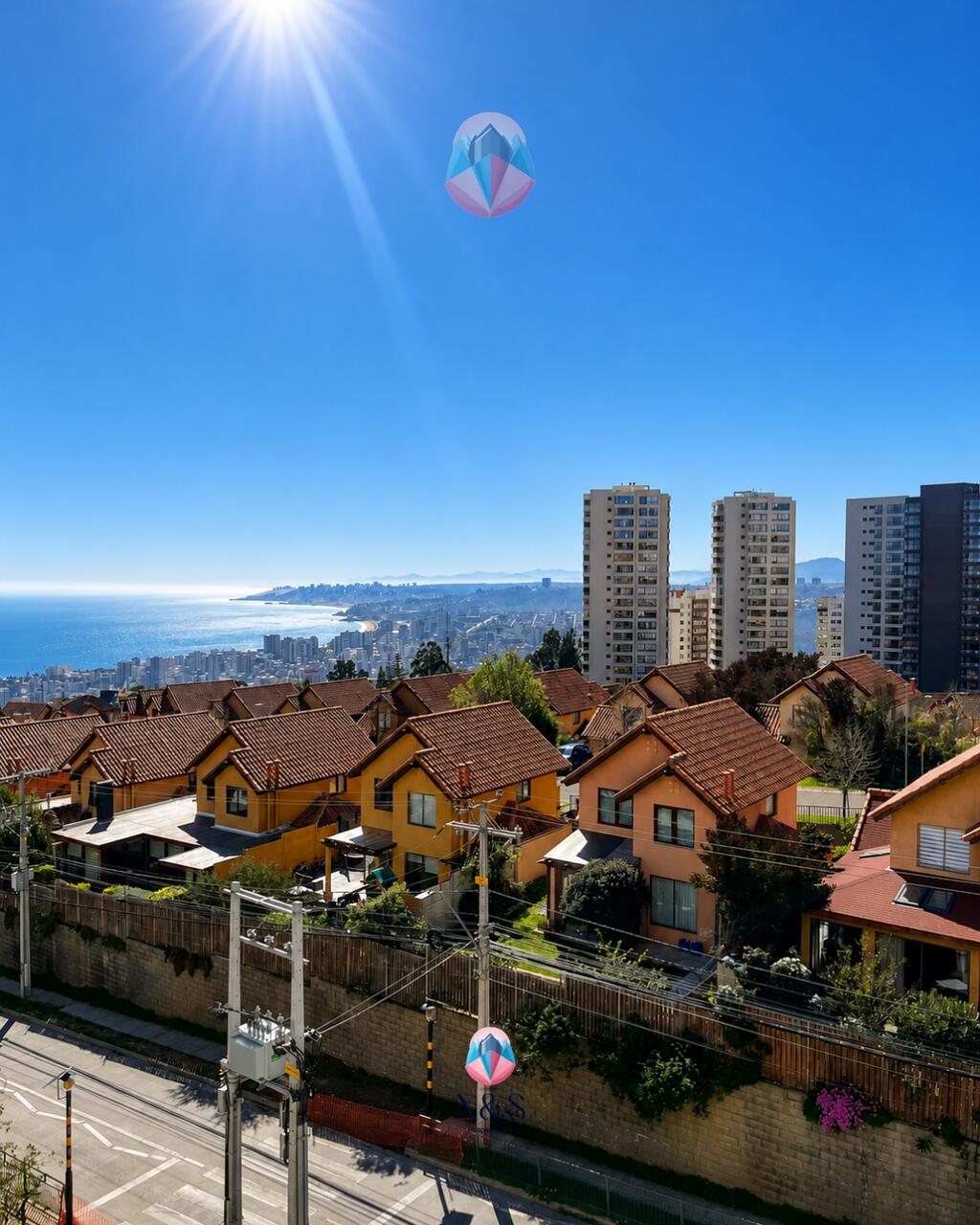 Vista publicada del arriendo en Viña del Mar