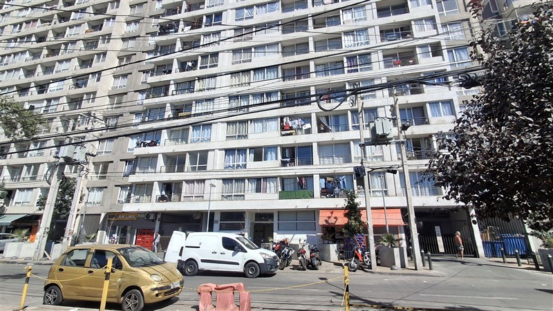 Vista publicada de la propiedad en Estación Central