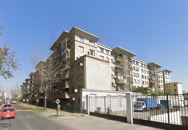 Vista publicada de la propiedad en Santiago