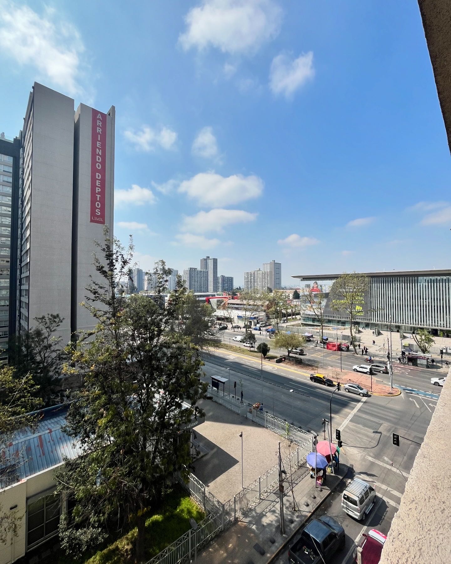 Vista publicada de la propiedad en Santiago