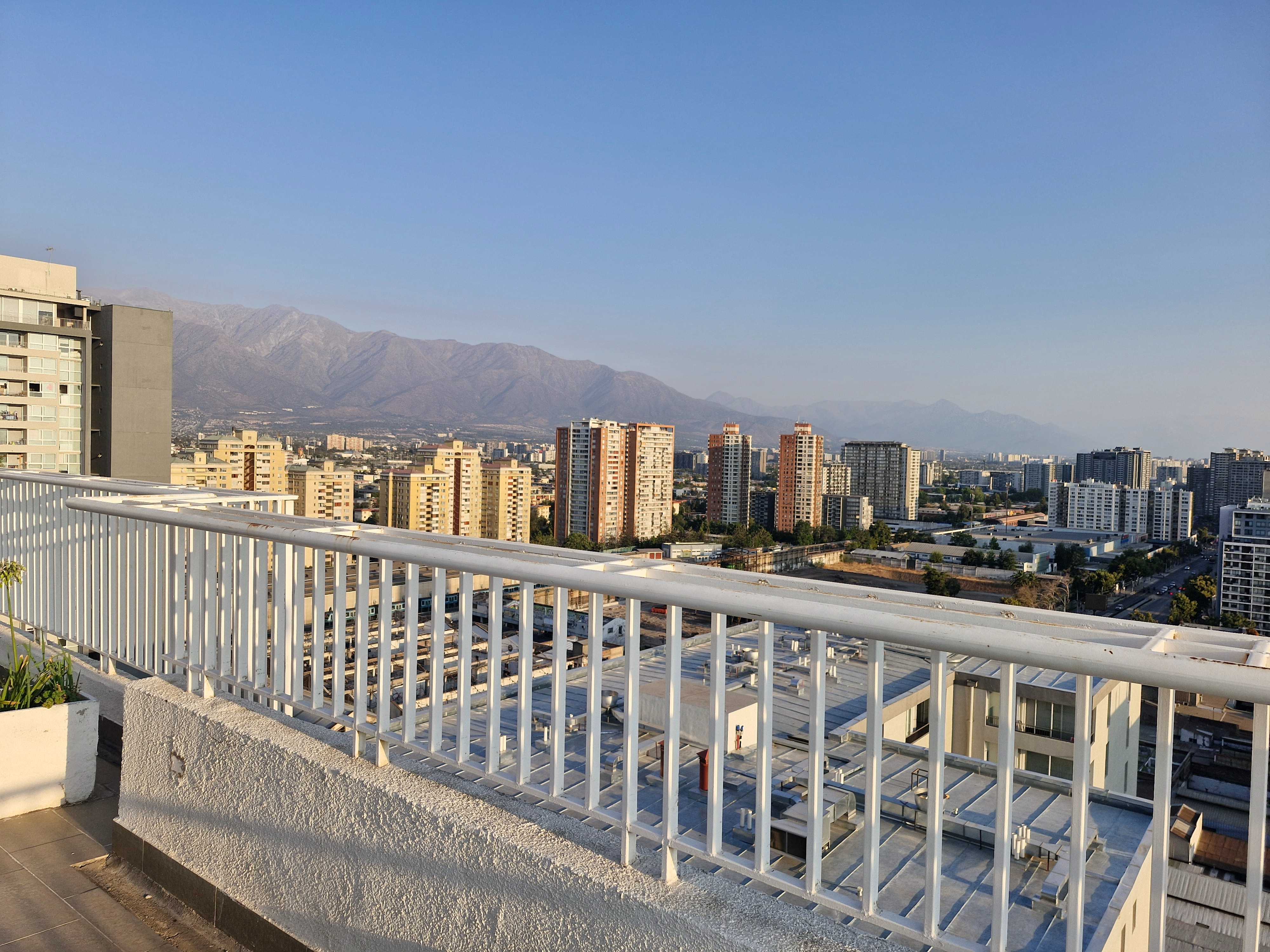 Vista publicada de la propiedad en Santiago