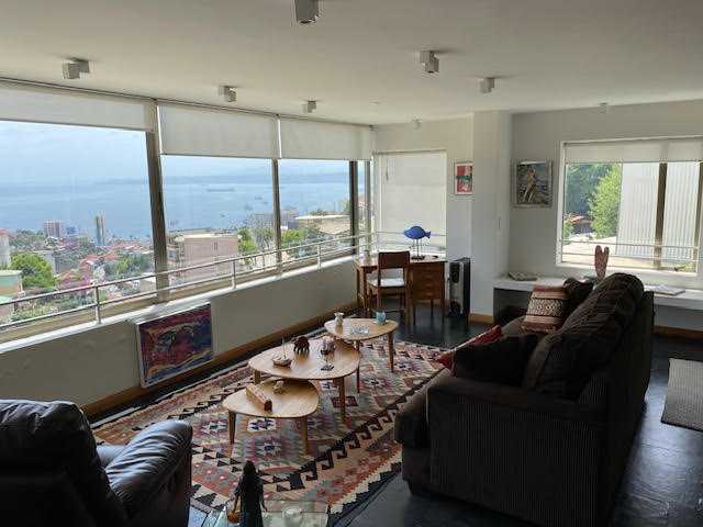 Vista publicada de la propiedad en Valparaíso