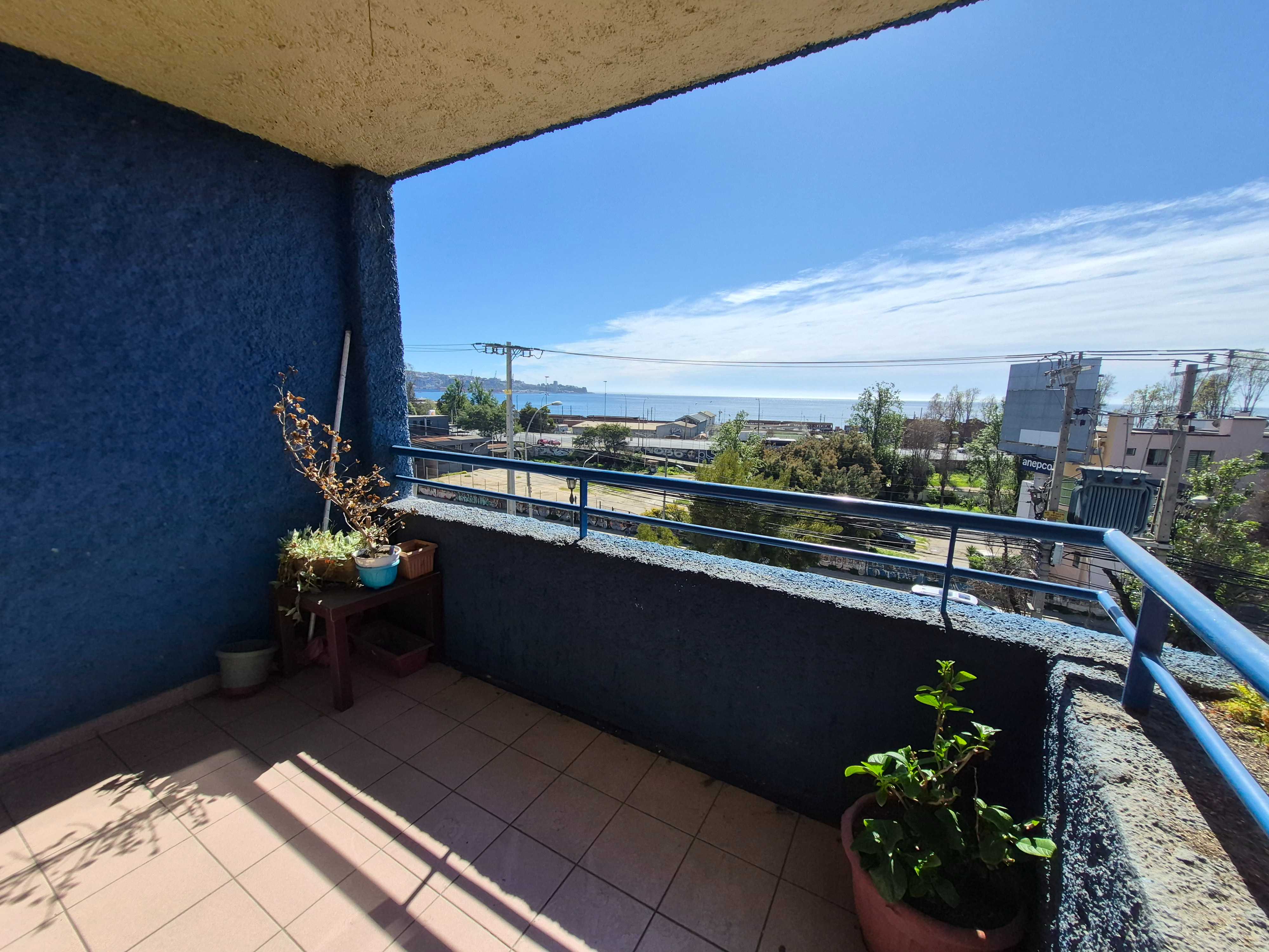 Vista publicada de la propiedad en Valparaíso
