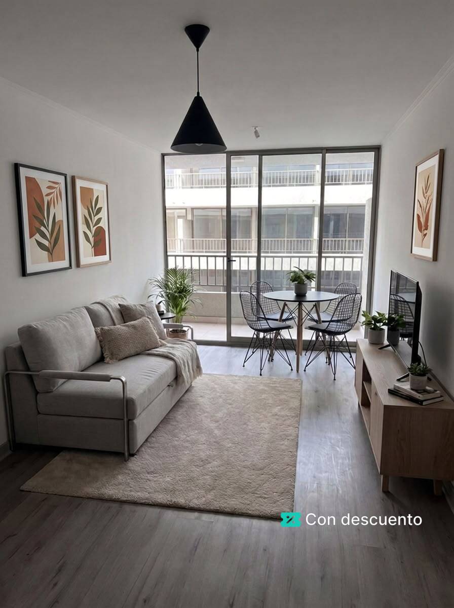 Vista publicada del arriendo en Santiago