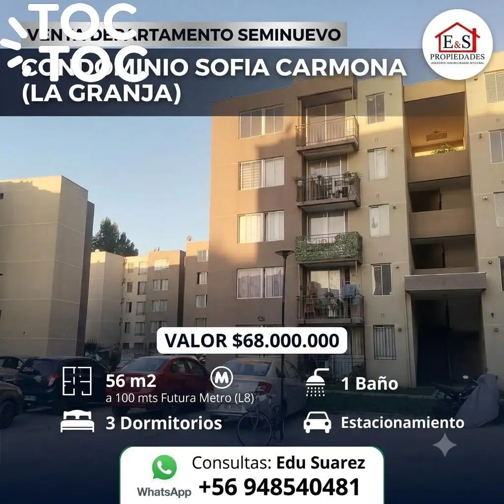 Vista publicada de la propiedad en La Granja