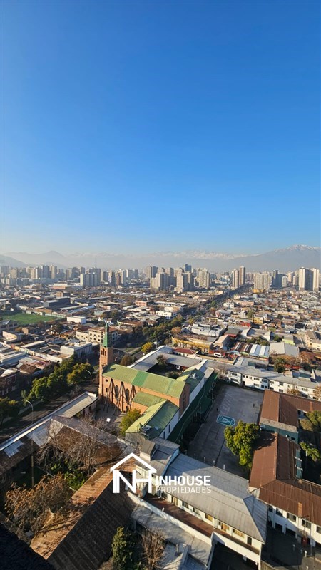 Vista publicada de la propiedad en Santiago