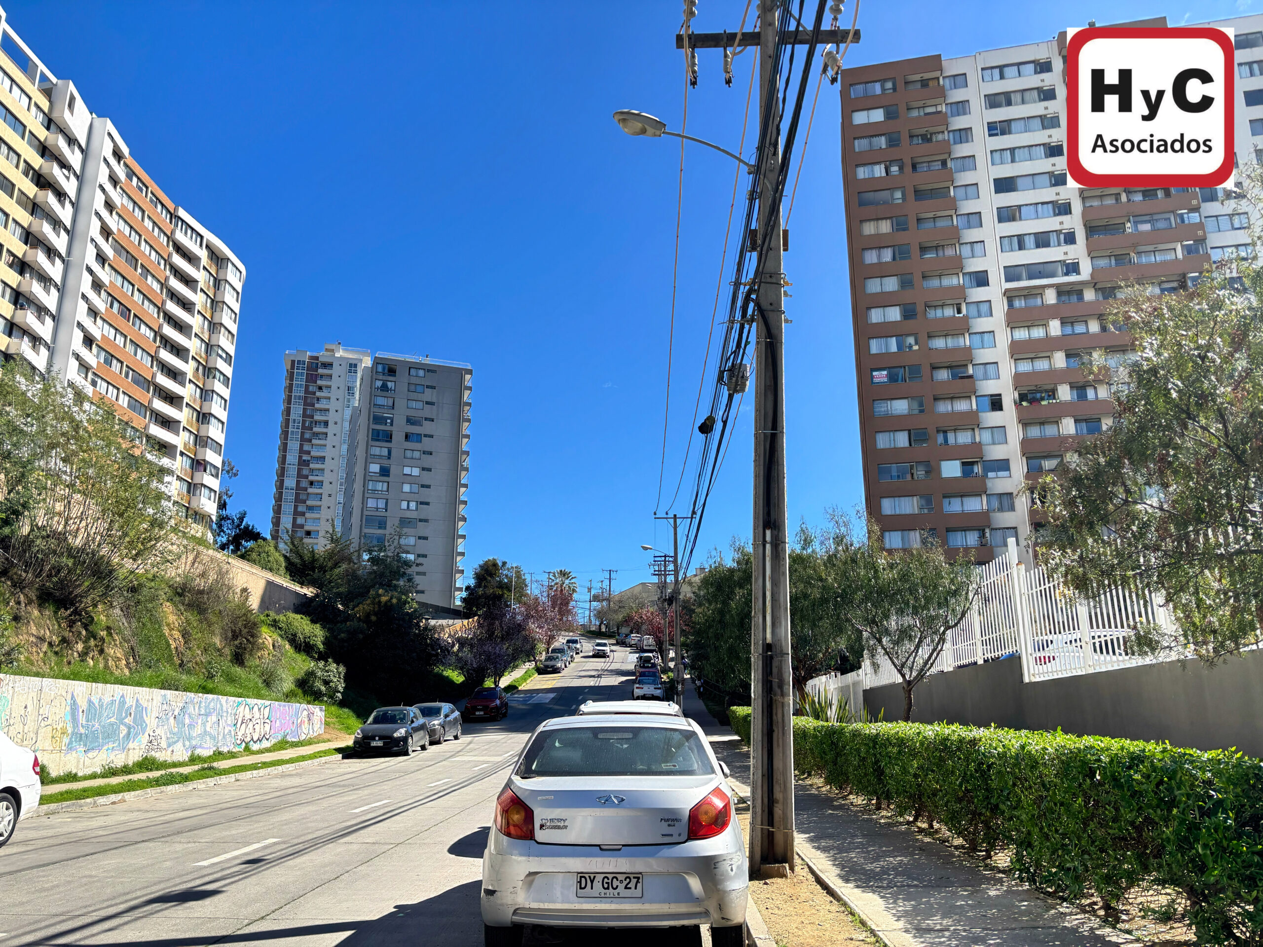 Vista publicada de la propiedad en Valparaíso
