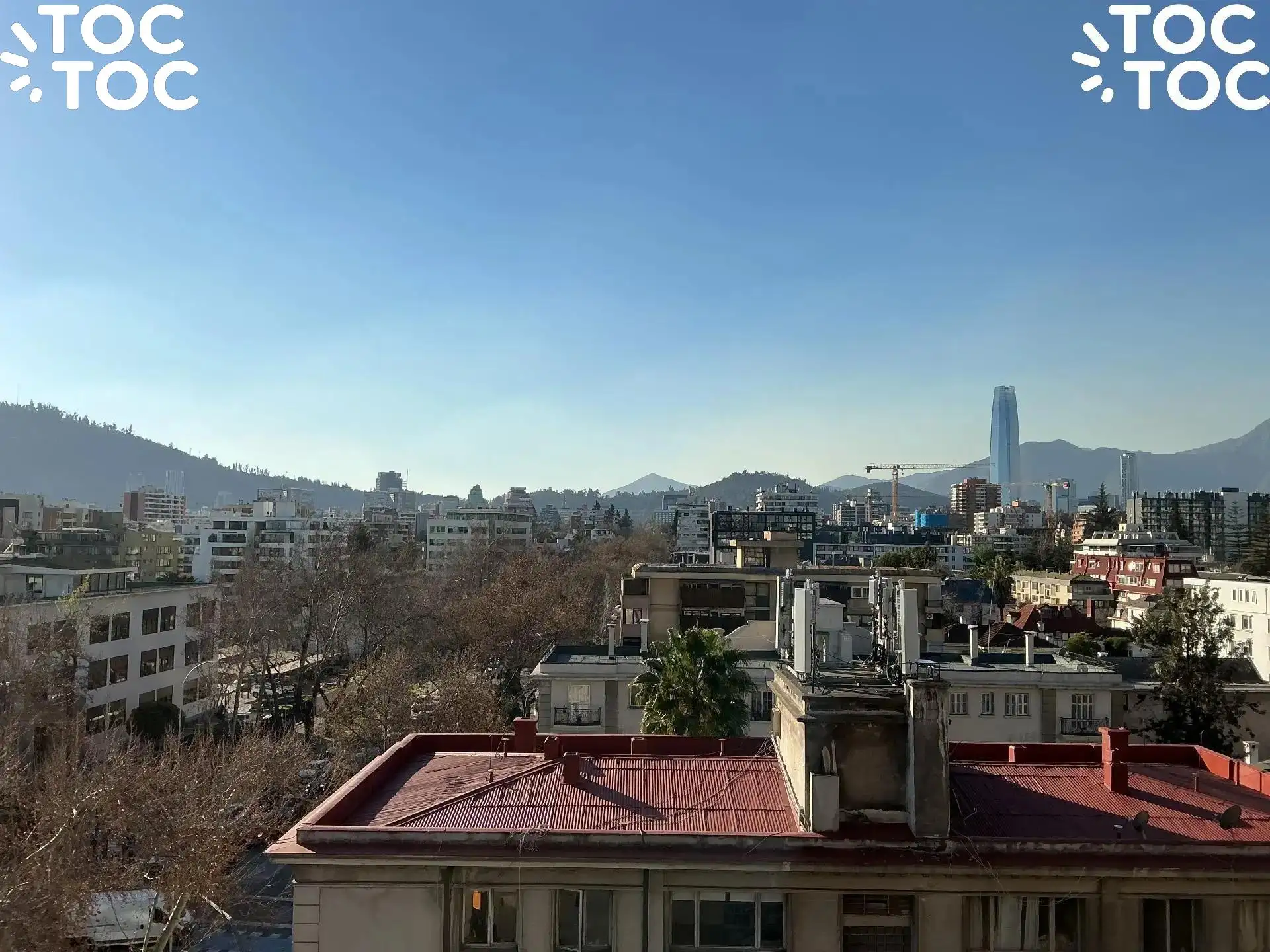 Vista publicada de la propiedad en Providencia