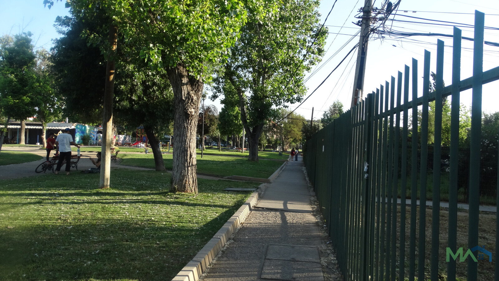 Vista publicada de la propiedad en Ñuñoa