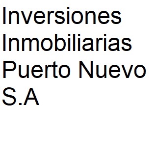 Inversiones Inmobiliarias Puerto Nuevo S.A
